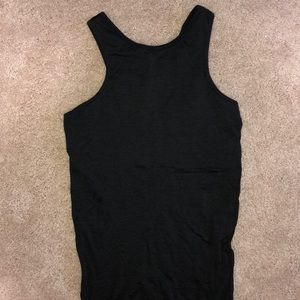 Charcoal lululemon tank top